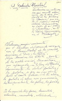 [Carta] 1946 mar. 23, Buenos Aires [a] Gabriela Mistral