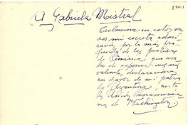 [Carta] 1946 mar. 23, Buenos Aires [a] Gabriela Mistral