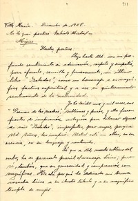 [Carta] 1948 dic., Villa María, Córdoba, República Argentina [a] Gabriela Mistral, Méjico