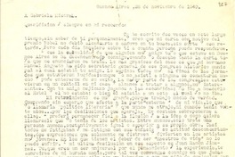 [Carta] 1949 nov. 28, Buenos Aires [a] Gabriela