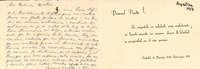 [Tarjeta] 1950 dic. 25 [a] Gabriela Mistral