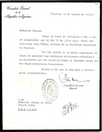 [Carta] 1952 ago. 13, Nápoles, [Italia] [a] Lucila Godoy, Nápoles, [Italia]