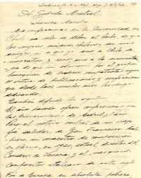 [Carta] 1952 mayo. 2, Buenos Aires [a] Gabriela Mistral, Nápoles
