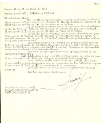 [Carta] 1953 ene. 21, Buenos Aires, Argentina [a] Gabriela Mistral, Nápoles, Italia