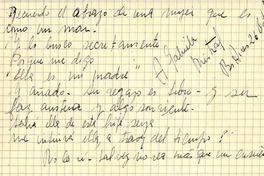 [Carta] 1951, oct. 26, Buenos Aires, Argentina [a] Gabriela Mistral