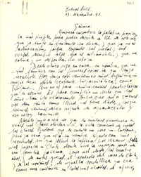 [Carta] 1951, dic. 13, Buenos Aires, Argentina[a] Gabriela Mistral, Rapallo, Italia