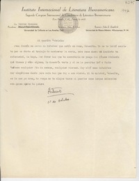 [Carta] [1947?] oct. 1, [Los Angeles, EE.UU.] [a] Gabriela [Mistral]