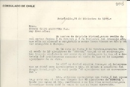 [Carta] 1945 dic. 24, Petrópolis [a] Espasa Calpe Argentina S. A.