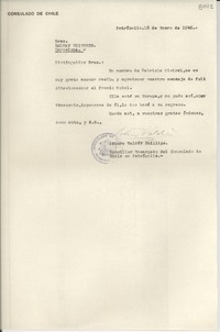 [Carta] 1946 ene. 18, Petrópolis [a] Salvat Editores, Barcelona