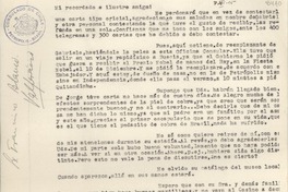 [Carta] 1945 dic. 7, [Petrópolis, Brasil] [a] [Francisco Blanco], [Valparaíso, Chile]
