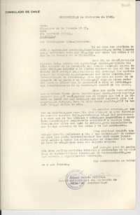 [Carta] 1945 dic. 9, Petrópolis, [Brasil] [a] Ana Martínez Correa, Pumanque, [Chile]