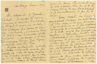 [Carta] 1942 jun, Santiago [a] Gabriela Mistral