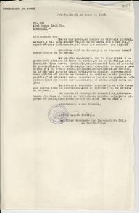 [Carta] 1946 ene. 21, Petrópolis [a] Abel Romeo Castillo, Guayaquil