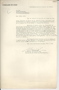 [Carta] 1946 feb. 22, Petrópolis [a] René Espinoza, Santiago de Chile
