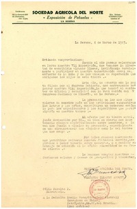 [Carta] 1943 mar. 4, La Serena [a] Lucila Godoy, Petrópolis