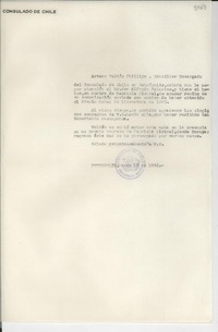 [Carta] 1946 mar. 16, Petrópolis [a] Alfredo Palacios