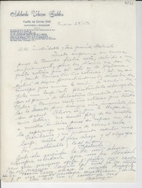 [Carta] [19]53 ene. 28, Guayaquil, Ecuador [a] Gabriela [Mistral]