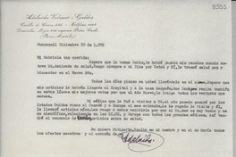 [Carta] 1956 dic. 30, Guayaquil [a] Gabriela Mistral