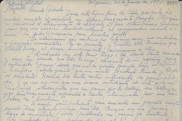 [Carta] 1951 jun. 21, Valparaíso [a] Gabriela Mistral, Rapallo