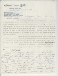 [Carta] 1953 mayo 26, Guayaquil, Ecuador] [a] Gabriela [Mistral]