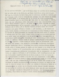 [Carta] 1954 jun. 23, Guayaquil, [Ecuador] [a] Gabriela [Mistral]