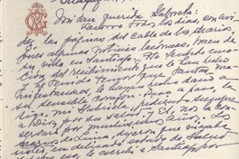 [Carta] 1954 sept. 20, Guayaquil, [Ecuador] [a] Gabriela [Mistral]