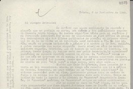 [Carta] 1948 nov. 2, Urbana, [Illinois, Estados Unidos] [a] Gabriela Mistral