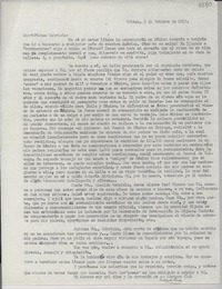 [Carta] 1949 oct. 3, Urbana, [Illinois, Estados Unidos] [a] Gabriela Mistral
