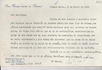 [Carta] 1946 mar. 31, Buenos Aires [a] Gabriela Mistral