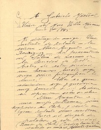 [Carta] 1945 jun. 3, Viña del Mar, [Chile] [a] Gabriela Mistral