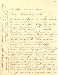[Carta] 1945 jun. 8, San Felipe, [Chile] [a] [Gabriela Mistral]