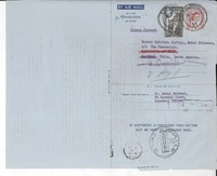 [Carta] 1954 Sept. 20, Colombo, Ceylon, [Sri Lanka] [a] Gabriela Mistral, care The Chancellor University of Chile, Santiago, Chile