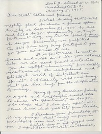 [Carta] 1955 Jan. 5, Washington D.C., [EE.UU.] [a] [Gabriela Mistral]