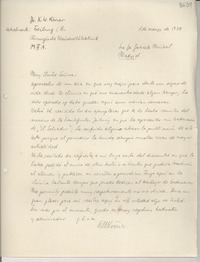 [Carta] 1934 mar. 1, [Alemania] [a] Gabriela Mistral, Madrid
