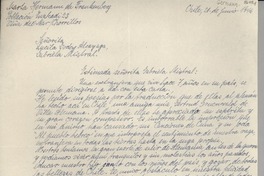 [Carta] 1946 jun. 24, Viña del Mar, [Chile] [a] Lucila Godoy Alcayaga