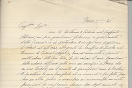 [Carta] 1946 febbr. 1, Roma [a] Gabriela Mistral