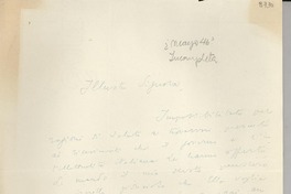 [Carta] 1946 febbr. 2, Roma, [Italia] [a] [Gabriela Mistral]