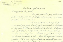 [Carta] 1945 ago. 12, Barbacena, Minas Gerais [a] Gabriela Mistral