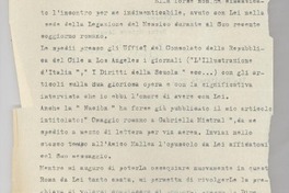 [Carta] 1946 apr. 6, Roma [a] Gabriela Mistral, Los Ángeles