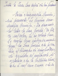 [Carta] 1951 genn. 19, [Italia] [a] [Gabriela Mistral]