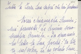 [Carta] 1951 genn. 19, [Italia] [a] [Gabriela Mistral]