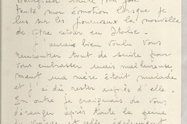 [Carta] 1951 ene. 25, Chiavari, Genova, [Italia] [a] [Gabriela Mistral]