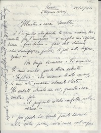 [Carta] 1951 nov. 12, Roma, [Italia] [a] [Gabriela Mistral]