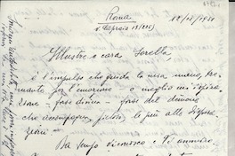 [Carta] 1951 nov. 12, Roma, [Italia] [a] [Gabriela Mistral]