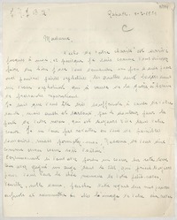 [Carta] 1951 jul. 3, Rapallo, [Italia] [a] [Gabriela Mistral]
