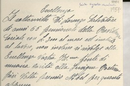 [Carta] [1951], Napoli, [Italia] [a] [Gabriela Mistral]