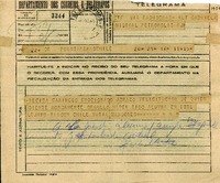 [Telegrama] 1945 nov. 17, Punta Arenas, [Chile] [a] Gabriela Mistral, Petrópolis