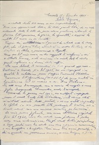 [Carta] 1951 dic. 10, Coserta, [Italia] [a] Gabriela Mistral