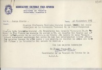 [Carta] 1951 dic. 22, Trento, [Italia] [a] Gabriela Mistral