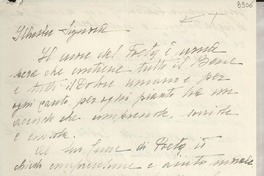 [Carta] 1951 dic., Novara, [Italia] [a] Gabriela Mistral